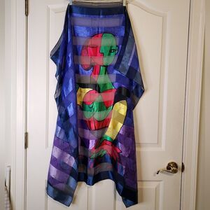 Large Picasso Abstract Art Scarf